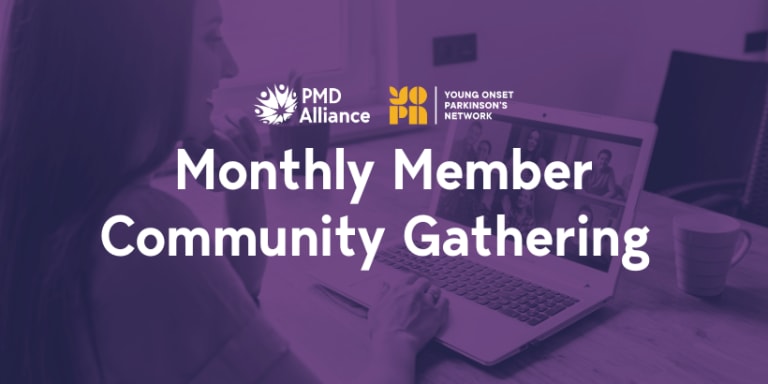 YOPN logo and PMD Alliance logo on a Member Community Gathering image