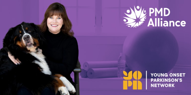 Kristine Meldrum and her dog